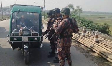 চাঁপাইনবাবগঞ্জ শহরের সার্বিক নিরাপত্তা জোরদারে ৩ প্লাটুন বিজিবি মোতায়েন