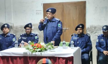 নিয়ামতপুরে ব্যবসায়ী ও সুশীল সমাজের সাথে পুলিশ সুপারের মতবিনিময়