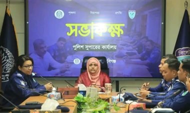 হবিগঞ্জে পুলিশ সুপারের সঙ্গে গির্জা প্রতিনিধিদের মতবিনিময়