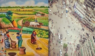 গ্রাম ও শহরের সাধারণ মানুষের নিরব যুদ্ধ   ‎