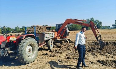 নবীগঞ্জে অবৈধভাবে কৃষিজমি থেকে মাটি কাটার দায়ে জরিমানা