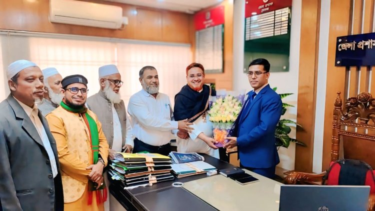 চুয়াডাঙ্গার জেলা প্রশাসকের সাথে সৌজন্য সাক্ষাৎ