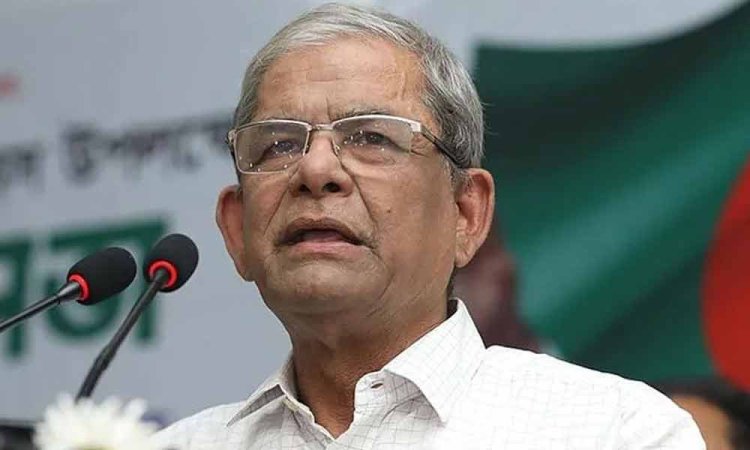 দেশে সুষ্ঠু নির্বাচনের পরিবেশ তৈরি হয়েছে-ফখরুল