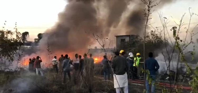 ‎হবিগঞ্জে বিবিয়ানা বিদ্যুৎ কেন্দ্রের খালি জায়গায় অগ্নিকাণ্ড 