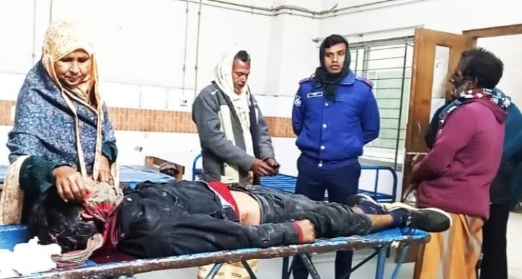 চুয়াডাঙ্গায় পাখিভ্যান ও আলমসাধু মুখোমুখি সংঘর্ষে নিহত-১