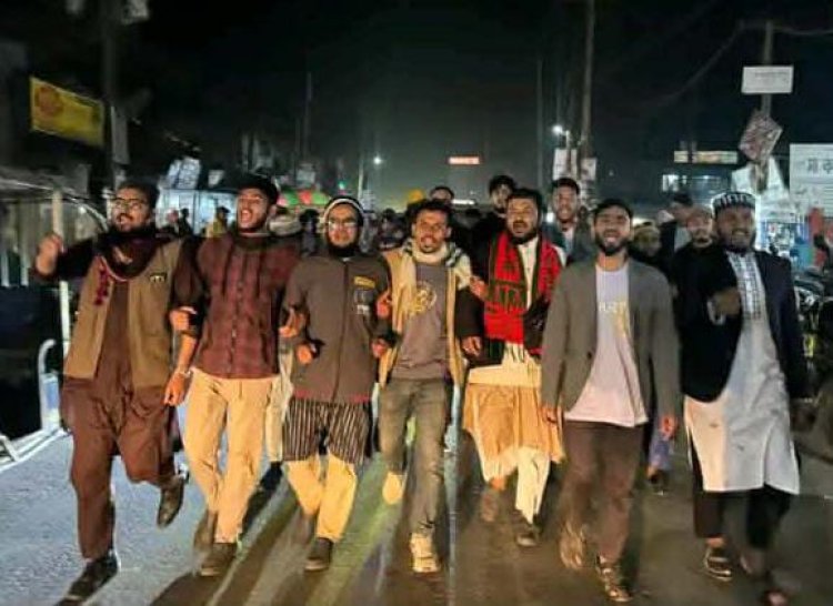 ‎হবিগঞ্জে ওসমান হাদির ওপর হামলার প্রতিবাদে বিক্ষোভ মিছিল