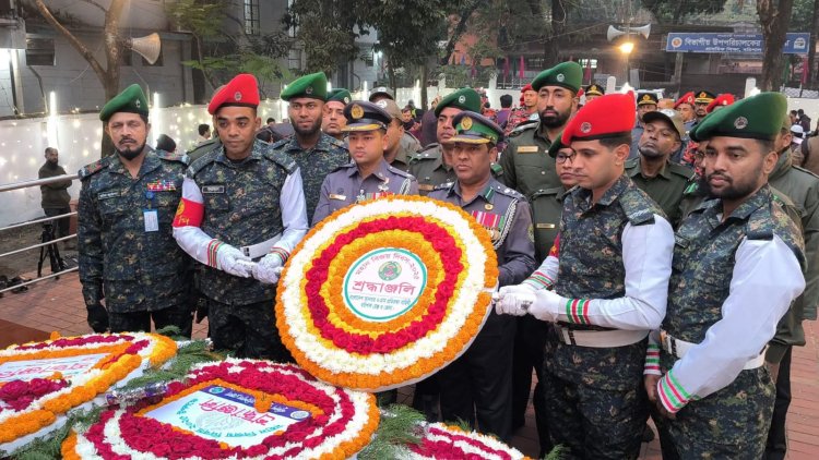 বিজয়ের চেতনাকে ধারণ করে এগিয়ে চলার অঙ্গীকার-বরিশাল রেঞ্জ কমান্ডার