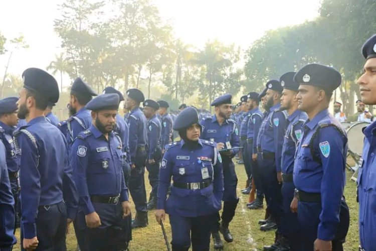 ‎হবিগঞ্জে পুলিশের মাস্টার প্যারেড ও মাসিক সভা