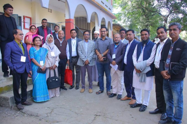 ‎নবীগঞ্জে প্রথমবারের পৌর মেধা বৃত্তি পরীক্ষা অনুষ্ঠিত