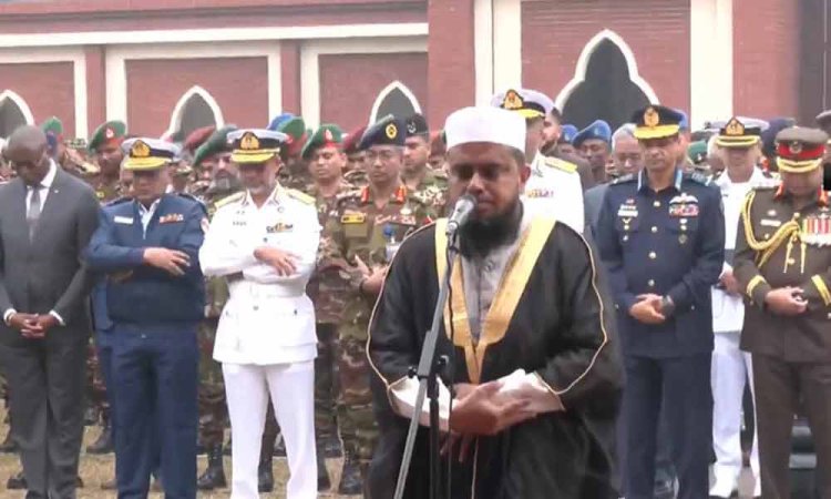 সুদানে নিহত ৬ শান্তিরক্ষীর জানাজা সম্পন্ন