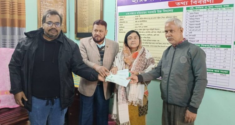 ক্যান্সারে আক্রান্ত নিলয়-হরিমোহনিয়ানদের আর্থিক সহায়তা প্রদান