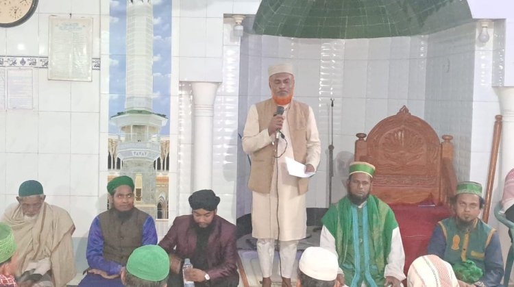 বুড়িচং উপজেলার আনন্দপুরে মাসিক দোয়া ও মিলাদ মাহফিল