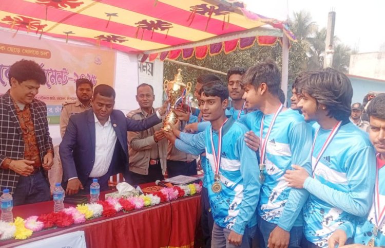 নাচোল মাদক বিরোধী ক্রিকেট প্রতিযোগিতা অনুষ্ঠিত