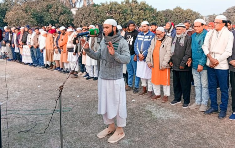 নাচোলে খালেদা জিয়ার গায়েবানা জানাযা