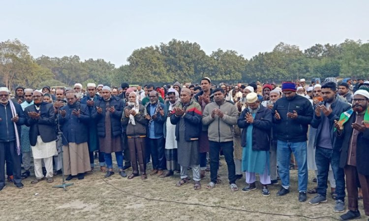 চাঁপাইনবাবগঞ্জে খালেদা জিয়ার গায়েবানা জানাজা অনুষ্ঠিত