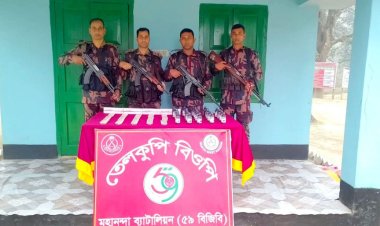 চাঁপাইনবাবগঞ্জ সীমান্তে নেশাজাতীয় ট্যাবলেট ও সিরাপ জব্দ