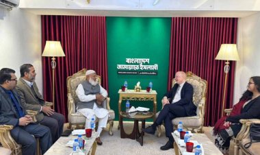 জামায়াত আমিরের সঙ্গে জার্মান রাষ্ট্রদূতের সাক্ষাৎ