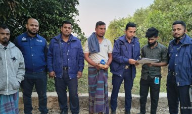 বুড়িচংয়ে মুক্তিযোদ্ধার ছেলে ইয়াবাসহ আটক