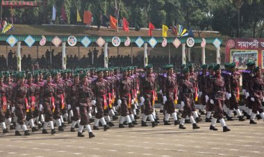 দেশমাতৃকার সার্বভৌমত্ব রক্ষার শপথ নিলেন বিজিবির নতুন ৩০২৩ সদস্য