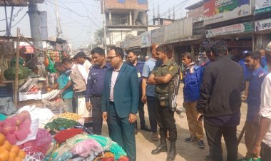 বুড়িচংয়ে ভেজালবিরোধী অভিযানে জরিমানা আদায়