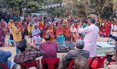 ধানের শীষের মনোনীত প্রার্থী ফজলে হুদা বাবুলের গণসংযোগ