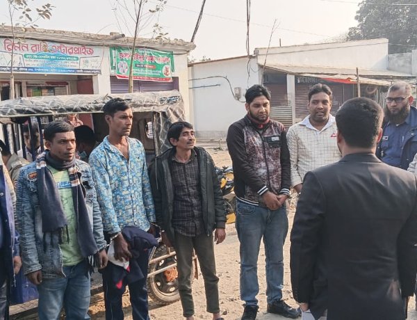 চাঁপাইনবাবগঞ্জে মাদক সেবনের দায়ে ৬ জনকে বিভিন্ন মেয়াদে কারাদণ্ড