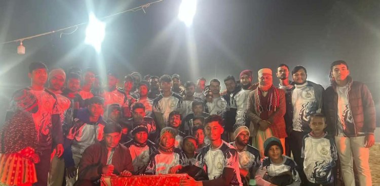 আনন্দপুরে মিনি শর্টবাউন্ডারী ক্রিকেট টুর্ণামেন্ট