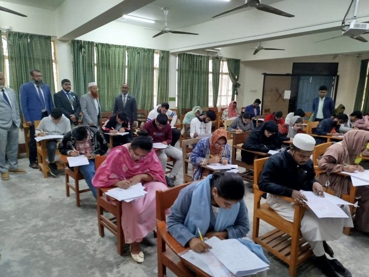 ‎শান্তিপূর্ণভাবে পবিপ্রবির কৃষি গুচ্ছ ভর্তি পরীক্ষা অনুষ্ঠিত