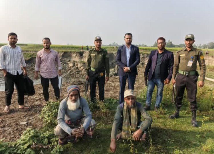 নাসিরনগরে অবৈধভাবে মাটি উত্তোলনের দায়ে ২ জনকে কারাদণ্ড ও ১ জনকে অর্থদণ্ড