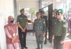 পটুয়াখালীতে ভোটকেন্দ্র পরিদর্শনে-রেঞ্জ কমান্ডার আব্দুস সামাদ 