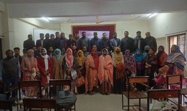 চাঁপাইনবাবগঞ্জে এগ্রিকালচার টেকনোলজি ট্রান্সফার প্রোগ্রামের নতুন নিয়োগপ্রাপ্তদের প্রশিক্ষণ 