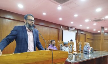 Prayers for the repose of Khaleda Zia's soul and the recovery of Tarique Rahman at Pavitra University  ‎