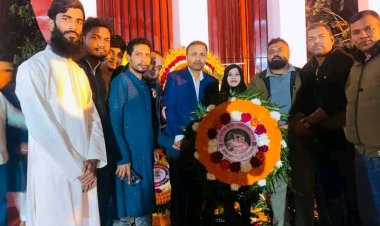 আন্তর্জাতিক মাতৃভাষা দিবসে মডেল প্রেসক্লাব চাঁপাইনবাবগঞ্জ এর শ্রদ্ধাঞ্জলি