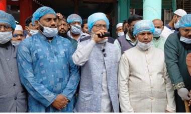 শিবগঞ্জে পরিস্কার পরিচ্ছন্নতা কার্যক্রমের উদ্বোধন করলেন সংসদ সদস্য ড. কেরামত আলী