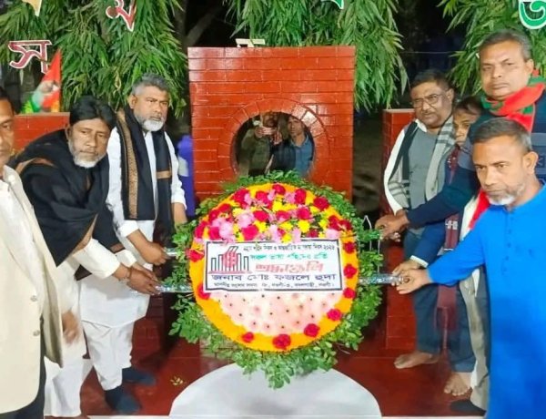 নওগাঁর বদলগাছীতে যথাযোগ্য মর্যাদায় পালিত হয়েছে মহান শহীদ দিবস