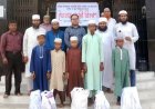 বুড়িচং এতিম পরিবারের মাঝে ইফতার সামগ্রী বিতরণ