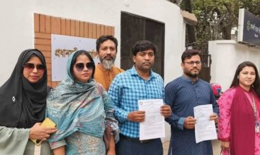 পে স্কেল ঘোষণার দাবিতে প্রধানমন্ত্রী বরাবর স্মারকলিপি