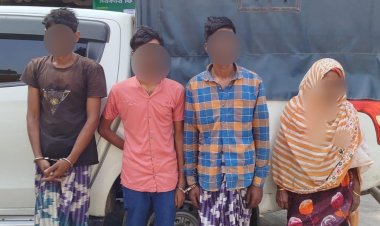 চাঁপাইনবাবগঞ্জে মাদক নিয়ে নারীসহ ৪ জনের কারাদণ্ড