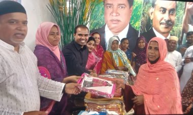 নাসিরনগরে দুঃস্থ ও অসহায়দের মাঝে ত্রান সামগ্রী বিতরণ 