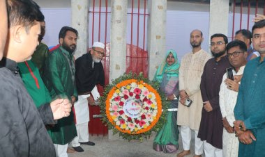 নিয়ামতপুরে যথাযোগ্য মর্যাদায় মহান স্বাধীনতা ও জাতীয় দিবস উদযাপিত