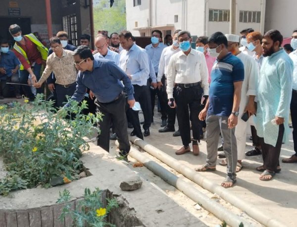 পরিচ্ছন্নতা ও মশক নিধন কর্মসূচির উদ্বোধন