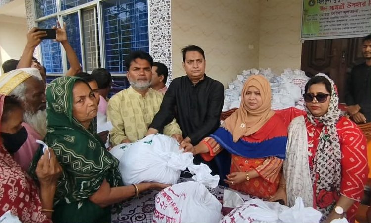 দুমকিতে ঈদের আনন্দ ছড়িয়ে দিল হিলফুল ফুজুল