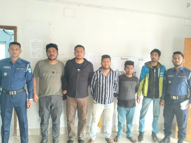 বুড়িচংয়ে মাদক সেবনের দায়ে ৫ যুবকের কারাদণ্ড