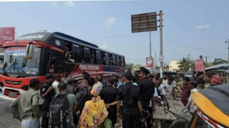 অতিরিক্ত ভাড়া আদায় দুমকীতে সাকুরাসহ ৪ পরিবহনে জরিমানা