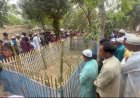 নওগাঁয় চার হত্যাকান্ড,গ্রামবাসী মিলে করলেন কবর জিয়ারত
