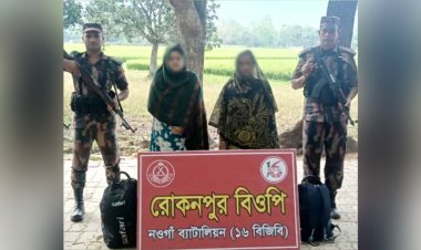 চাঁপাইনবাবগঞ্জ সীমান্তে দুই নারীকে ঠেলে পাঠালো বিএসএফ