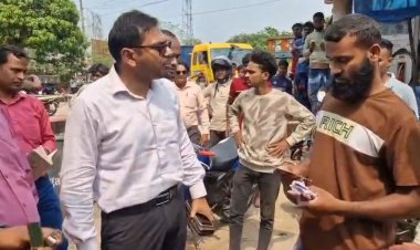 চাঁপাইনবাবগঞ্জে অ্যাপভিত্তিক তেল বিক্রির প্রথম দিনেই নিয়ম ভঙ্গের দায়ে দুই চালকের শাস্তি