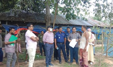 বুড়িচংয়ে পাহাড় কাটার বিরুদ্ধে জরিমানা