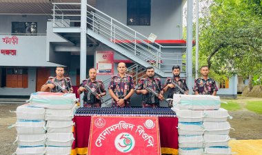 শিবগঞ্জে পাথরবোঝাই ভারতীয় ট্রাকে মিললো মাদক