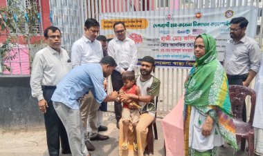 হাম-রুবেলা প্রতিরোধে বুড়িচংয়ে টিকাদান ক্যাম্পেইন শুরু